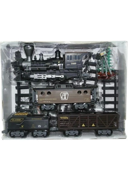 FF-1613A Işıklı ve Sesli Classic Buharlı Tren fiyatları