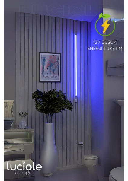 LED Aplik Işık Uzaktan Kumandalı Renk Animasyon Yapışkanlı Köşe Dvraplkktu modelleri