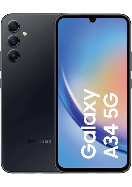 Yenilenmiş Samsung Galaxy A34 128 GB Siyah Cep Telefonu (12 Ay Garantili) - C Kalite