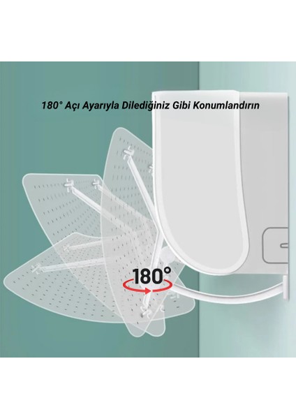 Hava Çarpma Önleyici Hava Yönlendirici Hava Dağıtıcı Ayarlanabilir Split Klima Aksesuarı