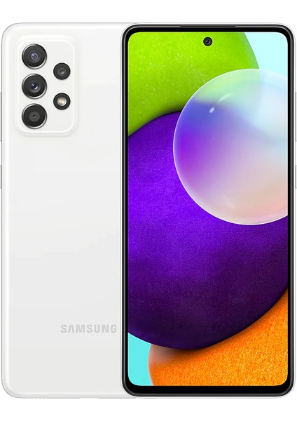 Yenilenmiş Samsung Galaxy A52 128 GB Beyaz Cep Telefonu (12 Ay Garantili) - C Kalite