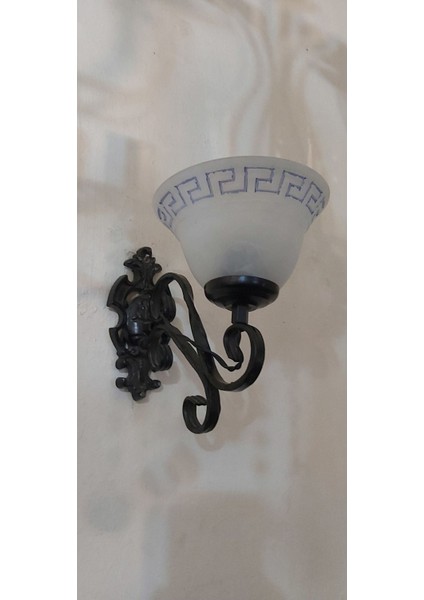 Döküm Kasalı Ferforje Aplik