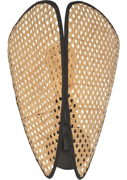 Ege 2 Li Siyah Rattan Aplik fiyatları