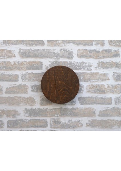 Açma Kapama Butonlu Anahtarlı Doğal Ahşap Yuvarlak Rustik Salon Duvar Aplik Kütük Aplik 220 V fırsatları