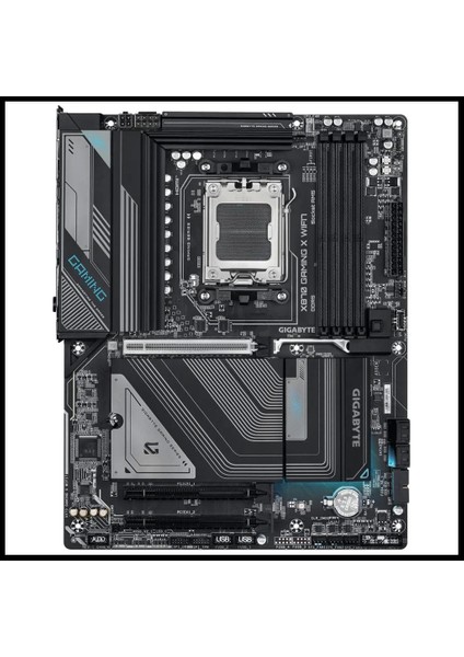 Gıgabyte X870 Gamıng x Wıfı7 G10, 4xddr5, 3xm.2, Dp, Hdmı, Type-C, Wi-Fi 7e, Bluetooth 5.4, Am5 Soket Gamıng Anakart