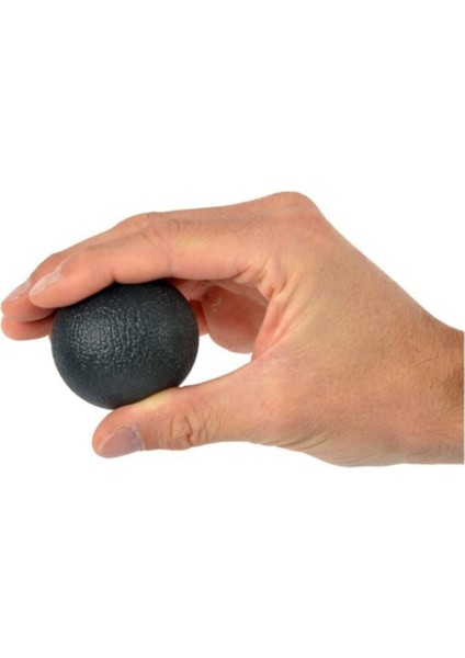 Siyah Super Sert Silikon El Egzersiz Topu