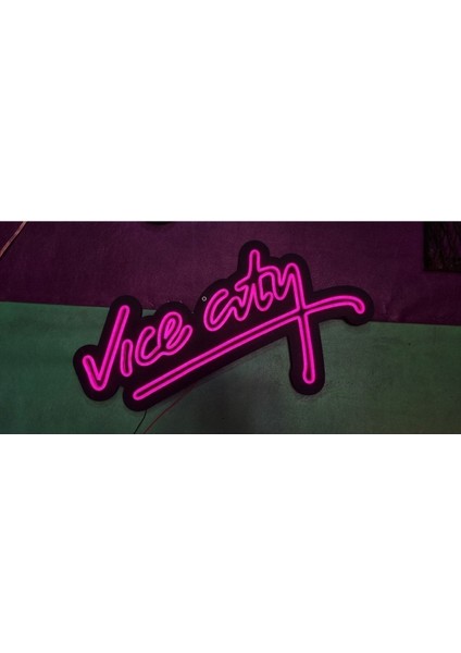 Vice City LED Neon Duvar Aydınlatması fiyatları