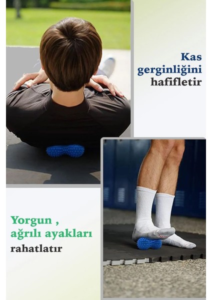 Egzersiz Topuk Dikenli Masaj Egzersiz Topu