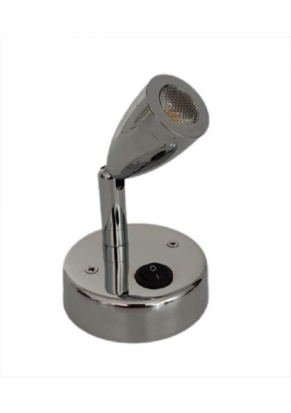 12V Yat Karavan Marine Okuma Lambası 3W LED Günışığı