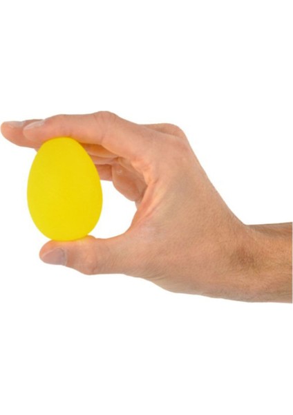 Sarı hafif silikon el egzersiz topu, dayanıklı ve kullanışlı sağlıklı aktivite aracı