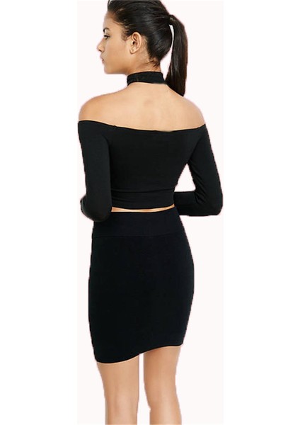 Artonlıne TP101280 Uzun Kollu Bustiyer Etek Takım