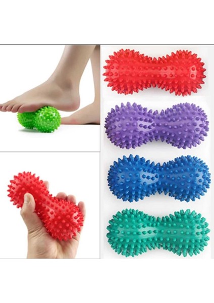 Dikenli Ayak Sırt Masaj Topu Vücut El Duyu Egzersiz Masaj Topu fırsatları