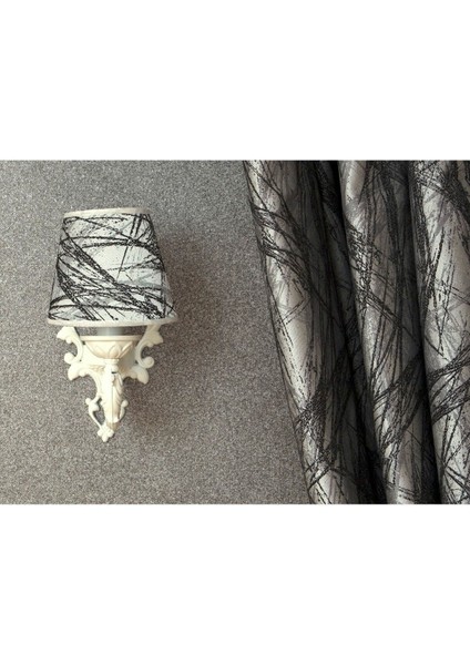 Bush Tekli Aplik Krem-Gri Desenli fiyatları