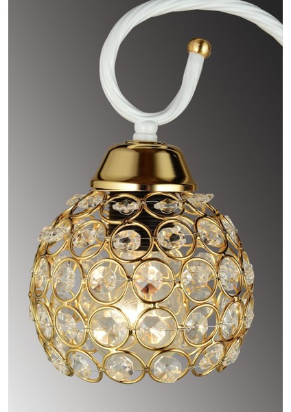 Beyaz Kule Kristal Aşağı Bakan Modern Aplik fırsatları