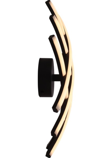 Siyah Boyalı Modern Aplik LED Alüminyum modelleri