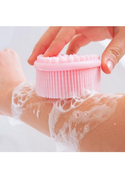 Çift Taraflı Dikenli Selülit ve Saç Fırçası & Duş Fırçası