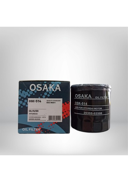 OSK-514 / Yağ Filtresi Hyundaı Atos 98- Kıa