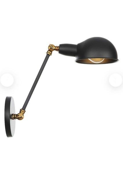 Mylights 23CM Retro Rustik Metal Duvar Aplik Vintage Aplik Gece Lambası