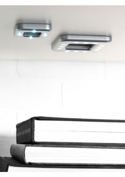 Aydınlatma Kare LED Spot M.gri/g.ışığı