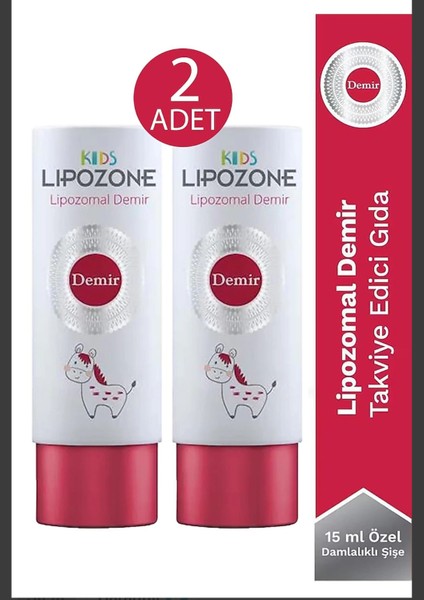 2li Lipozone Kids Lipozomal Çocuk Oral Damla Demir Takviyesi