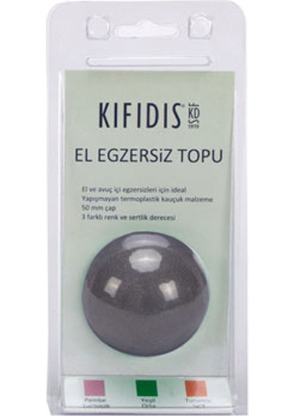 Silikon El Egzersiz Terapi Topu