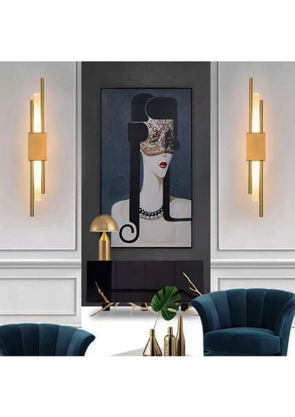 Eskitme GOLD-3000K Akrilikli Boru Duvar Lambası,led Aplik,modern Aydınlatma fırsatları