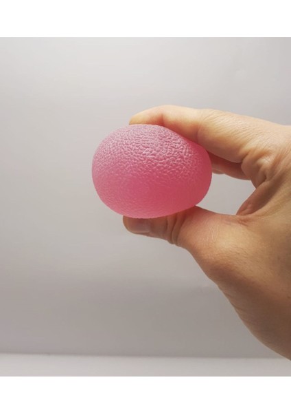 Pembe El Egzersiz Topu - Sağlıklı ve Eğlenceli Spor Aksesuarı
