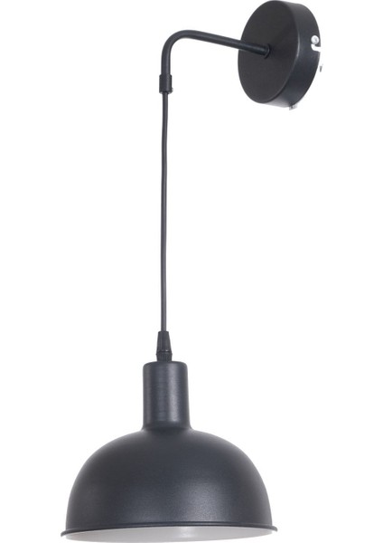 Prag Baston Modern Tasarım Salon - Mutfak - Yatak Odası - Siyah Renk Duvar Aplik