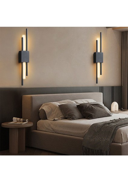 SIYAH-3000K Akrilikli Boru Duvar Lambası,led Aplik,modern Aydınlatma fiyatları