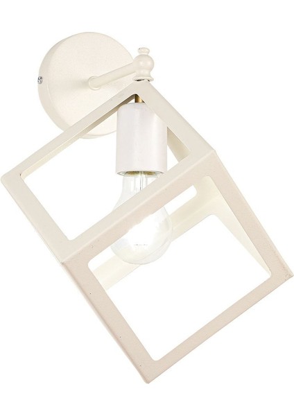 Küp Aplik 2 Adet Beyaz modelleri