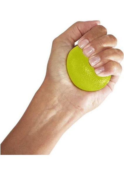 Yumurta Top - Silikon El Egzersiz Topu Sarı - Hafif Sert-El -Fizik Terapi Topu modelleri