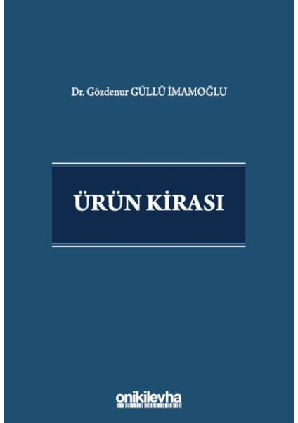 Ürün Kirası