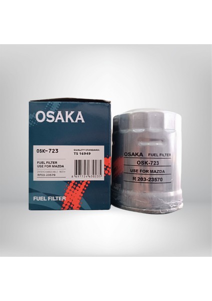OSK-723 / Yakıt Filtresi Hyundaı H100 / Mazda E-2200 91-97 (Kapalı Tip)