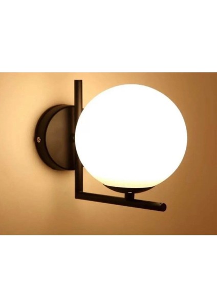 Modern Aplik Siyah Aplik Spor Aplik Salon Aplik