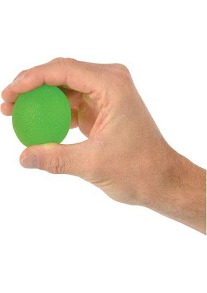 Squeeze Ball - Silikon El Egzersiz Topu Yeşil - Sert