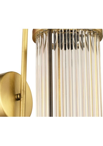 Özel Çubuk Taşlı Tekli Aplik Sarı 25X30CM modelleri