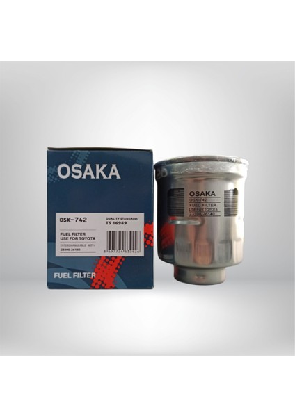 OSK-742 / Yakıt Filtresi Toyota Aurıs 1.4 2.0 D-4d 07- Corolla 1.4 D-4d 06-