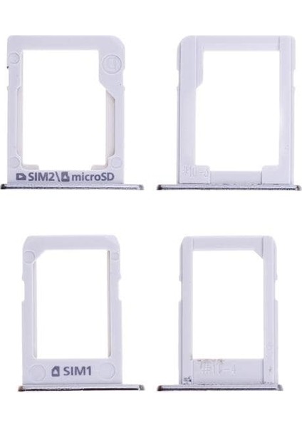 Samsung Galaxy E5 E500 Sim ve Hafıza Kart Kapağı Tutucu