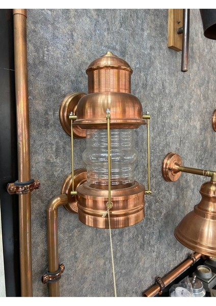 Elize Küçük Gemici Ham Bakır Aplik