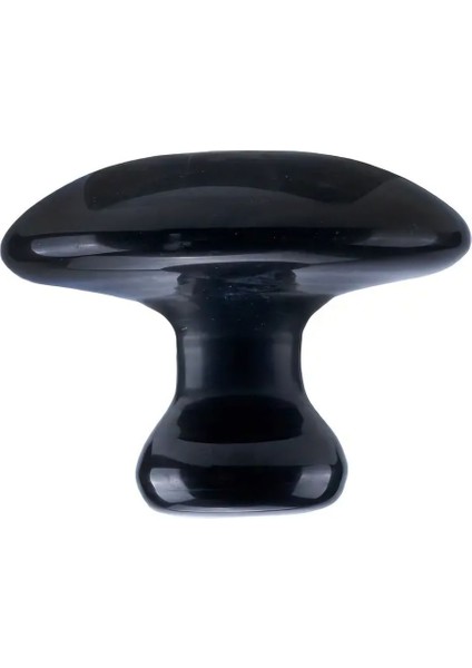 Doğal Mantar Masaj Taşı, Bazalt Volkanik, Tüm Vücut Spa ve Güzellik Bakımı Siyah modelleri