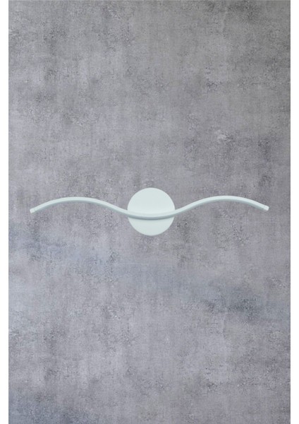 Diana Modern Tasarım Beyaz Renk Gün Işığı Ledli Banyo - Mutfak - Salon LED Duvar Aplik indirimleri