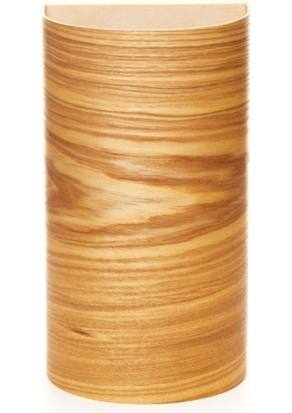 Bombe Kenarlı Yansıtma Tasarımlı Çift Yönlü Ahşap Salon Duvar Aplik Avize - Gu 10 Duy modelleri