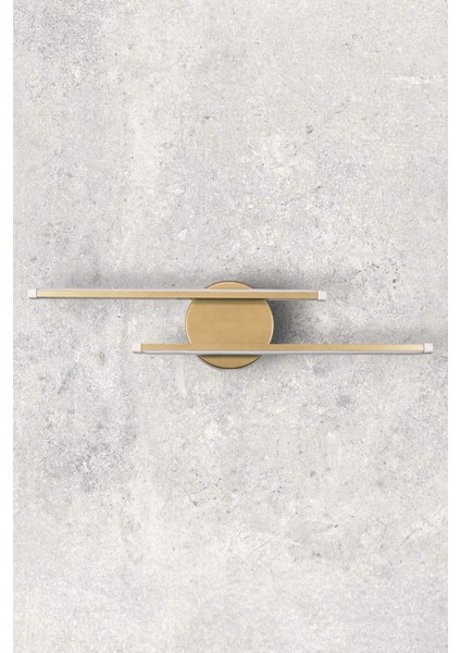 Asya Modern Tasarım Eskitme Renk Gün Işığı Ledli Banyo - Mutfak - Salon LED Duvar 2 Li Aplik fiyatları