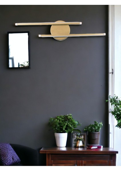 Asya Modern Tasarım Eskitme Renk Gün Işığı Ledli Banyo - Mutfak - Salon LED Duvar 2 Li Aplik indirimleri