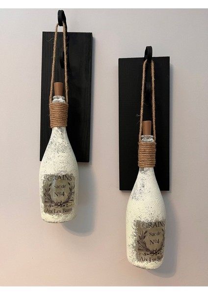 Kopya - Tıpa Peri LED Işıklı Siyah Ahşap Cam Şampanya Şişesi Duvar Aplik 2'li Set indirimleri