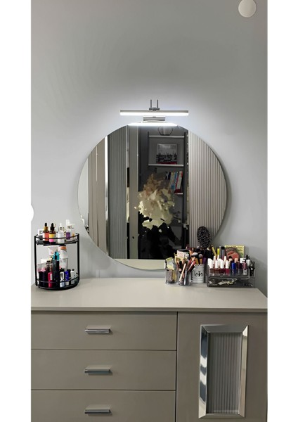 Krom Beyaz Işık Banyo Duvar Ayna Tablo Aydınlatması Flüt Aplik Kuğu Aplik Ledli Aplik