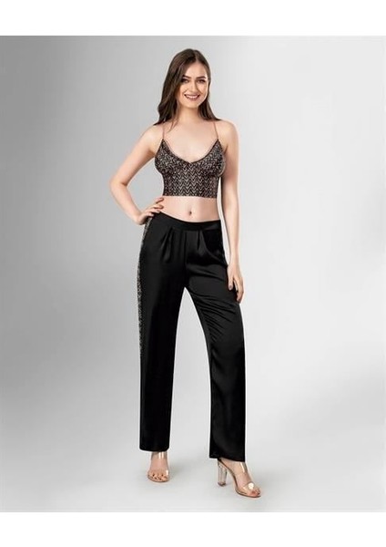 3'lü Pijama Takımı Somon 1802 modelleri