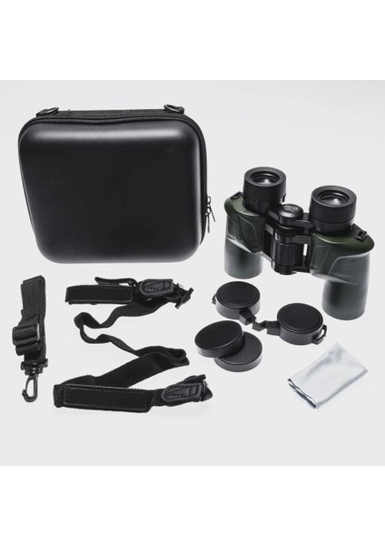 7X30 Profesyonel Su Geçirmez El Dürbünü 1000M/137M Yeşil