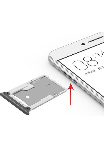 Xiaomı Mi Max 2 Sim Hafıza Kart Kapağı-Siyah