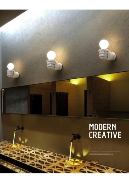 Sol El Duvar Lambası Aplik Duvar Aydınlatma Ev Bahçe Dekorasyon fiyatları